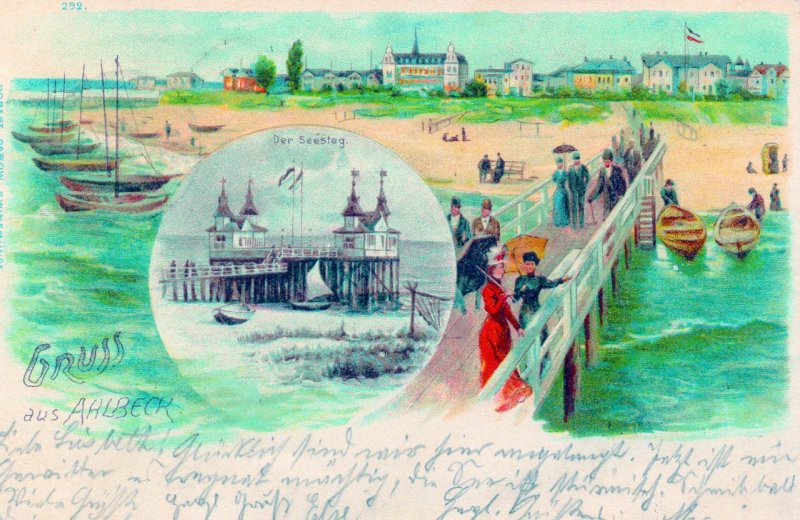 Ahlbeck Seebrücke 1903
